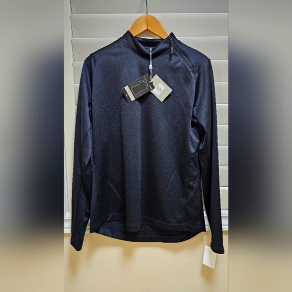 LevelWear EVE Black Zipper Active Sport Jacket size L - Picture 2 of 6